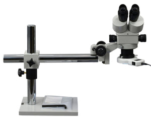 Boom Stand Binocular Stereo Microscope 3.5x~90x +  54 LED Light