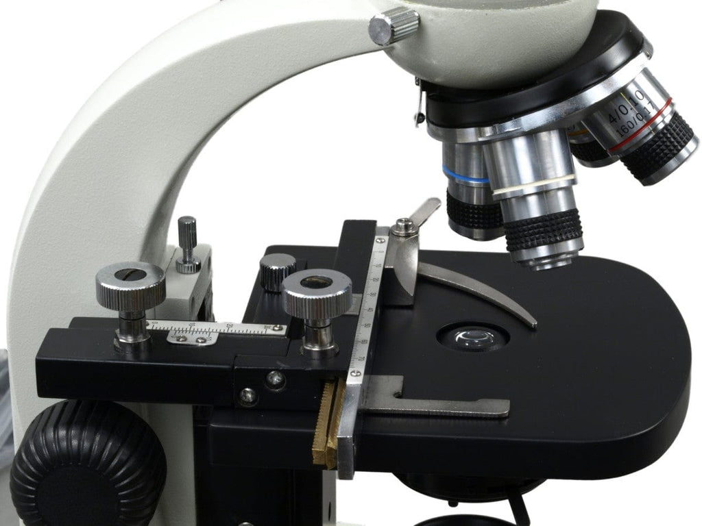 Stagew Microscope Attachable Large X-Y Mechanical Stage for Compound Microscopes – Omax