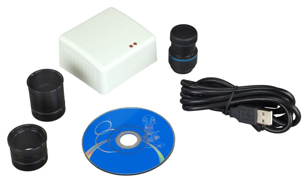 OMAX 2.0MP USB Digital Camera + Software + 30 & 30.5mm Adapters – Omax