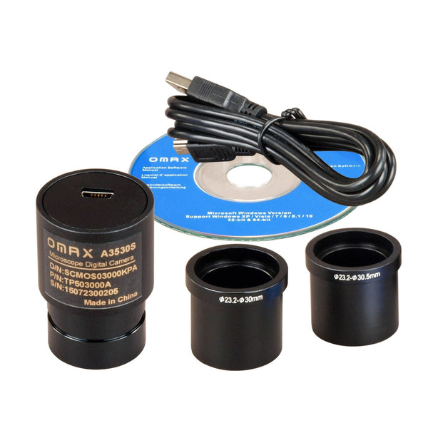 OMAX 3MP USB 2.0 Digital Eyepiece Camera for Microscopes