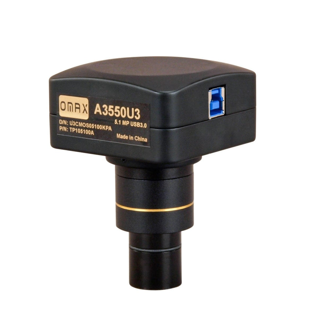 OMAX 5MP USB 3.0 C-Mount Microscope Camera for Windows, Mac OS, and Li ...