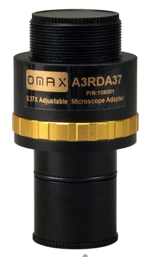 0.37X Adjustable Reduction Lens for Microscope Camera – Omax