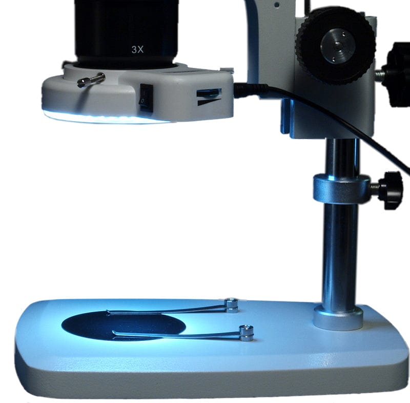 64 LED Focused Bright Shadowless Ring Light 4 Stereo Microscopes – Omax