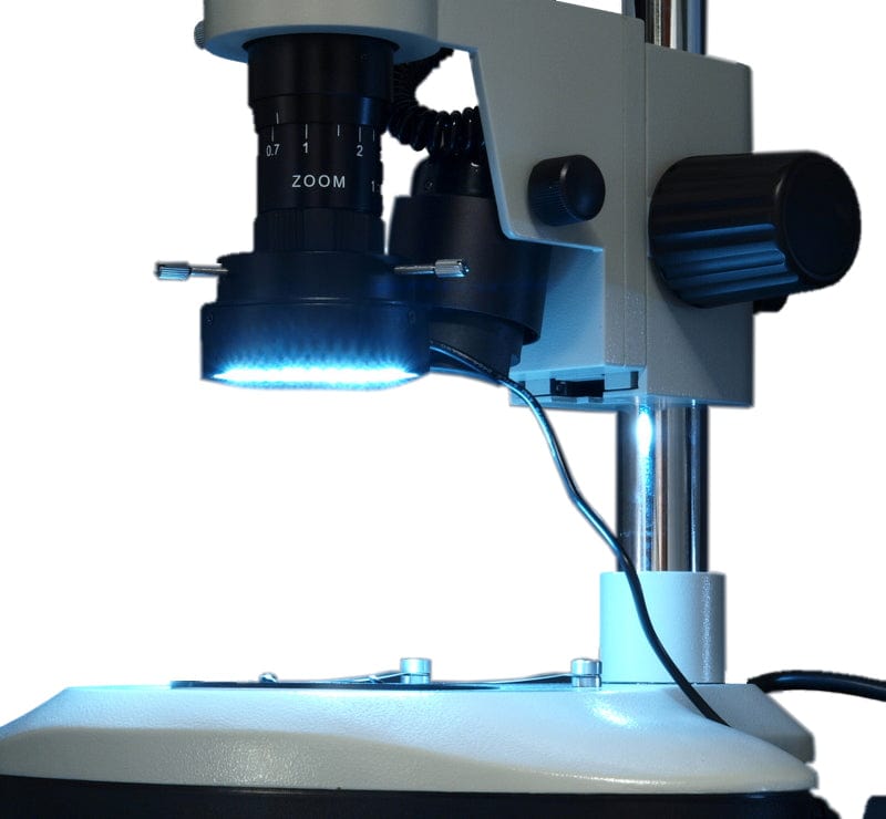 96 LED Focused Bright Shadowless Ring Light 4 Stereo Microscopes – Omax