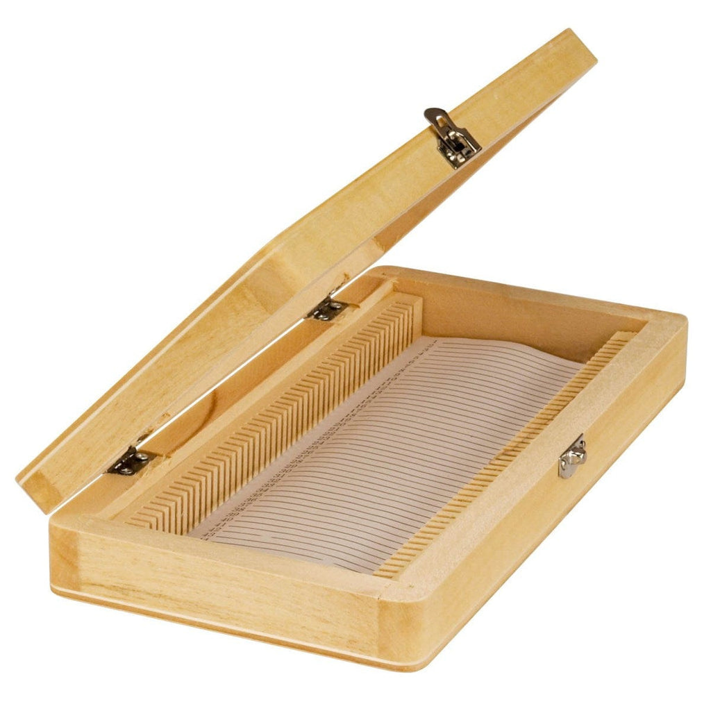 Wooden Slide Storage Box for Up To 50 Slides – Omax