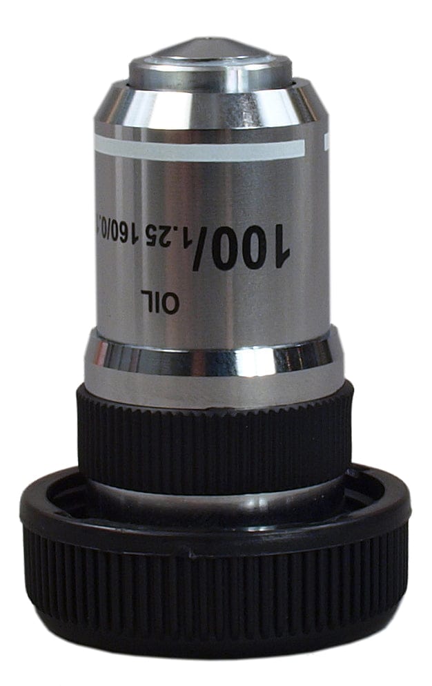 Micro Lens Microscope 100X Achromatic Objective Lens (s, o)for Compound Microscopes – Omax