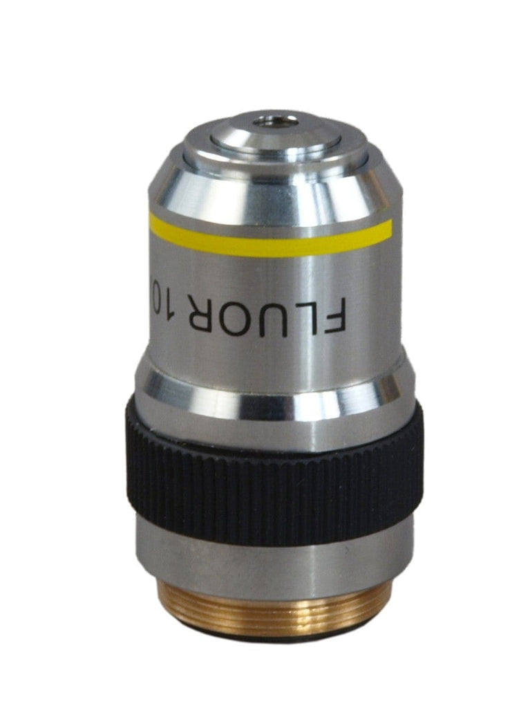 10X Fluor Objective Lens for EPI-Fluorescent Microscope – Omax
