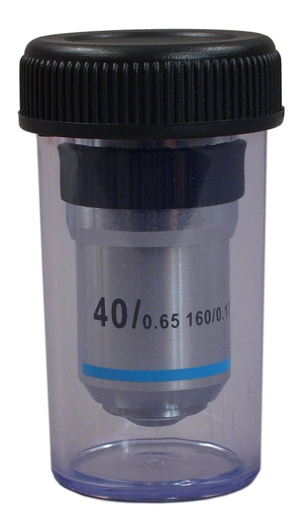 40X Achromatic Objective Lens (spring) for Compound Microscopes – Omax