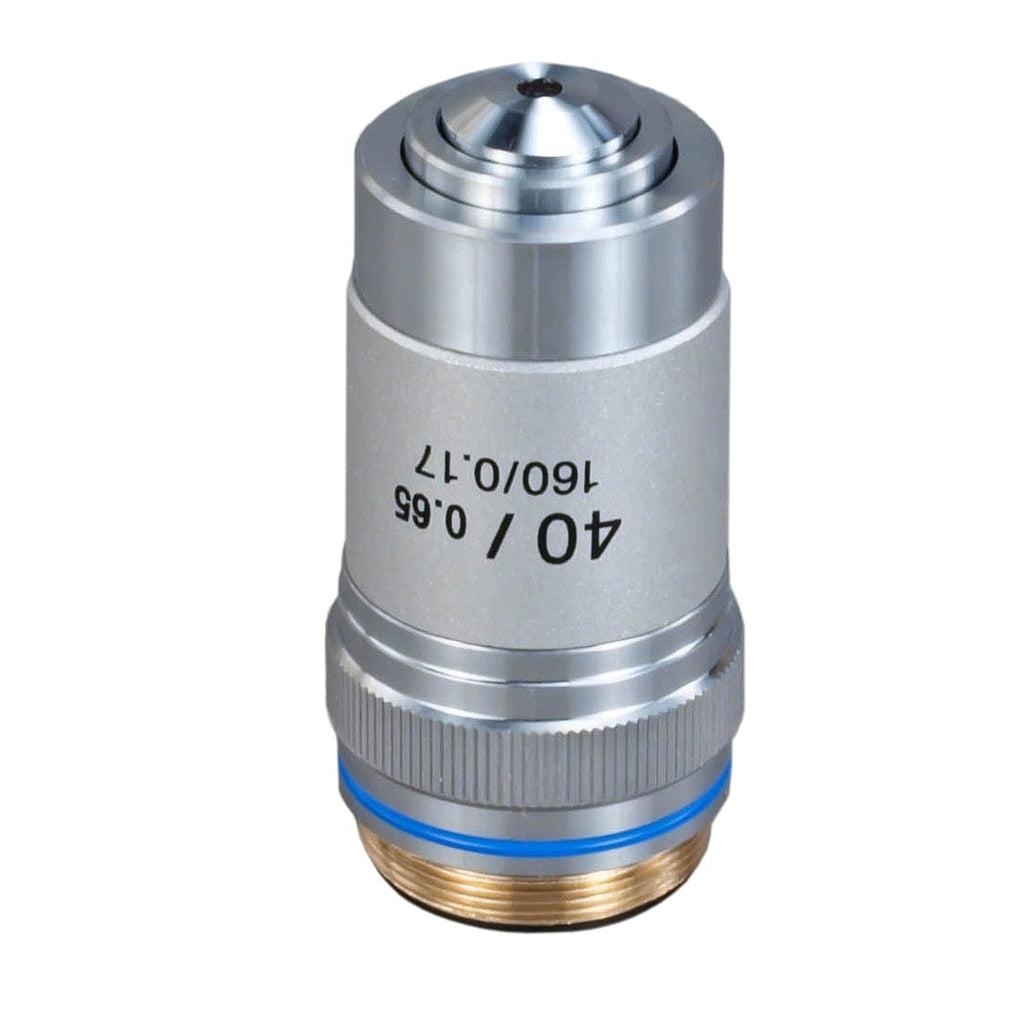 40X (spring) Achromatic Objective Lens for Compound Microscopes – Omax