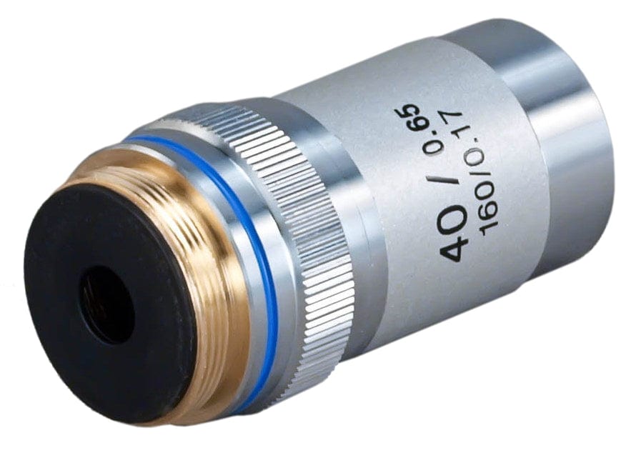 40X (spring) Achromatic Objective Lens for Compound Microscopes – Omax