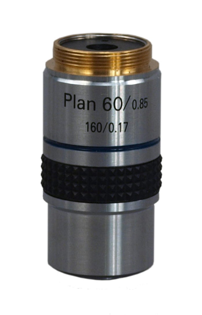 Objective Table Microscope 60X Plan Achromatic Objective for Compound Microscopes – Omax