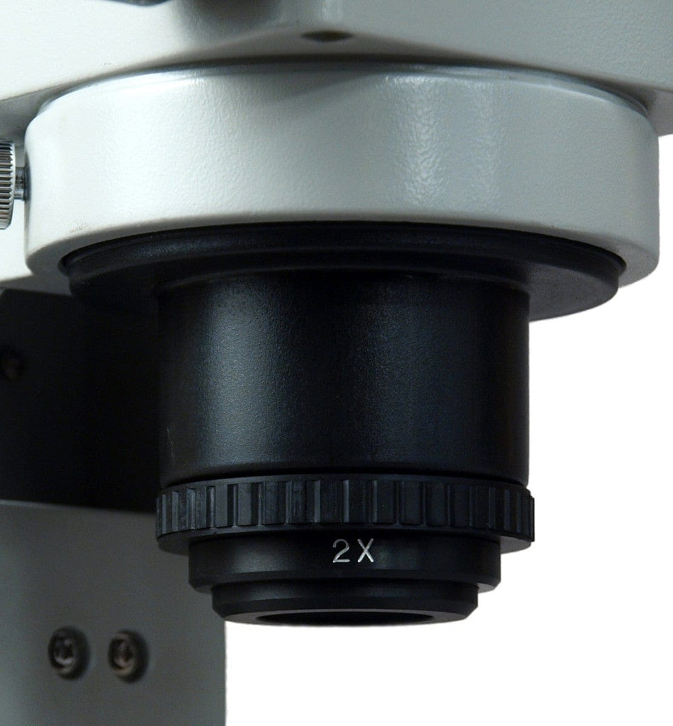 2X Auxiliary Objective Lens for Stereo Microscope D50mm – Omax