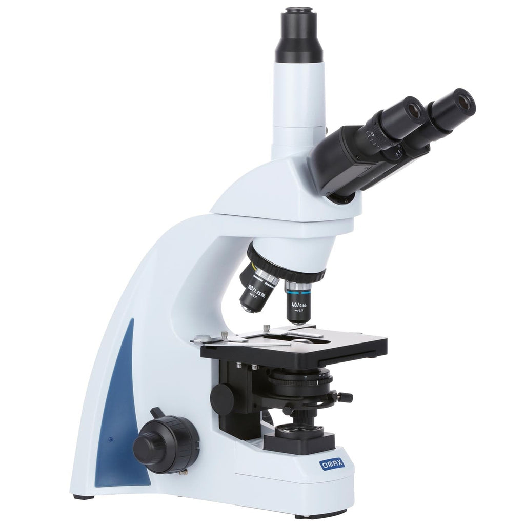 OMAX M8333 Series Lab Trinocular Compound Microscope 40X-2500X Magnifi ...