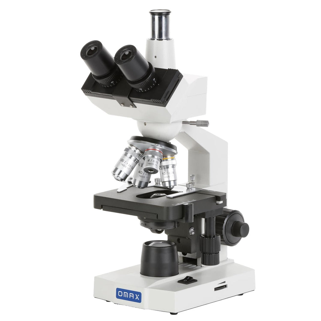 OMAX M83E Series Trinocular Compound Microscope With Optional Digital ...