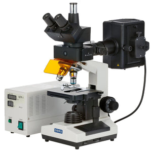OMAX 40X-2500X EPI-Fluorescence Trinocular Biological Microscope