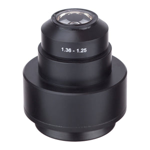 OMAX Brighter Oil Darkfield Condenser for Infinity Compound Microscopes NA 1.36-1.25