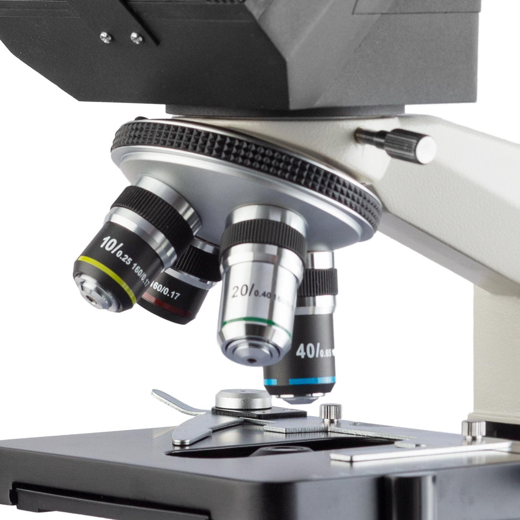 OMAX M837L Series Trinocular Compound Microscope with LED Illumination ...